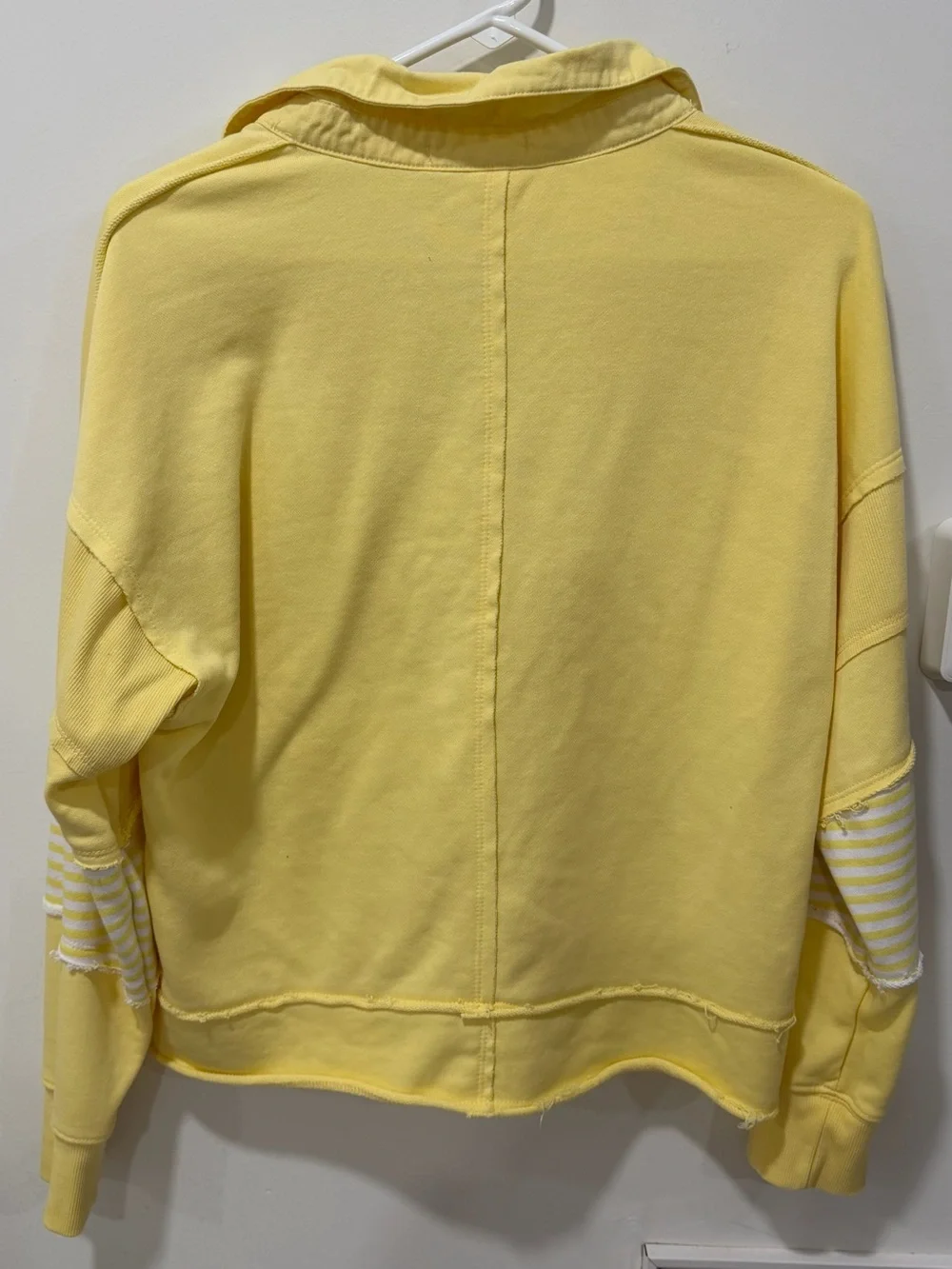 Sunny Stripe Yellow Jogger Set - Women Pants & Jumpsuits - Picture 7 of 10